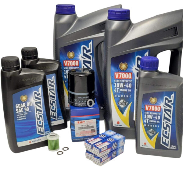 Suzuki Outboard -100 Hour- Complete Oil Change Kit - DF150A(P)/175A(P)/200A(P)