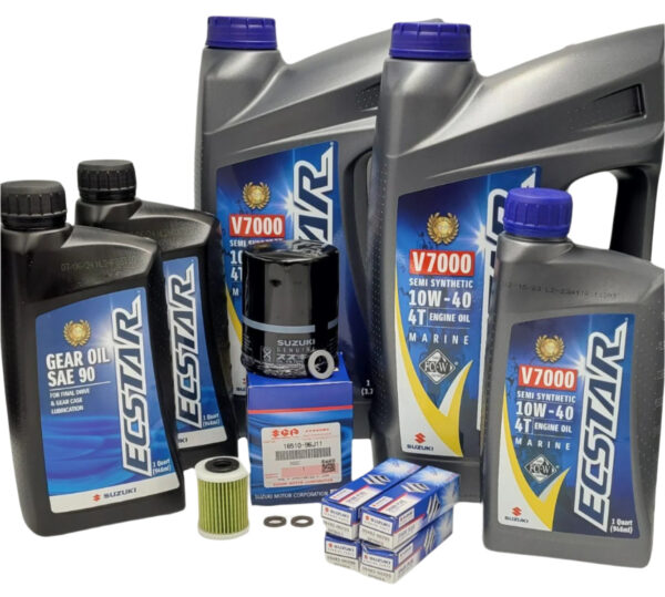 Suzuki Outboard -100 Hour- Complete Oil Change Kit - DF200/225/250