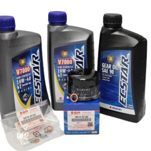 Suzuki Outboard Complete Oil Change Kit - DF25A/30A