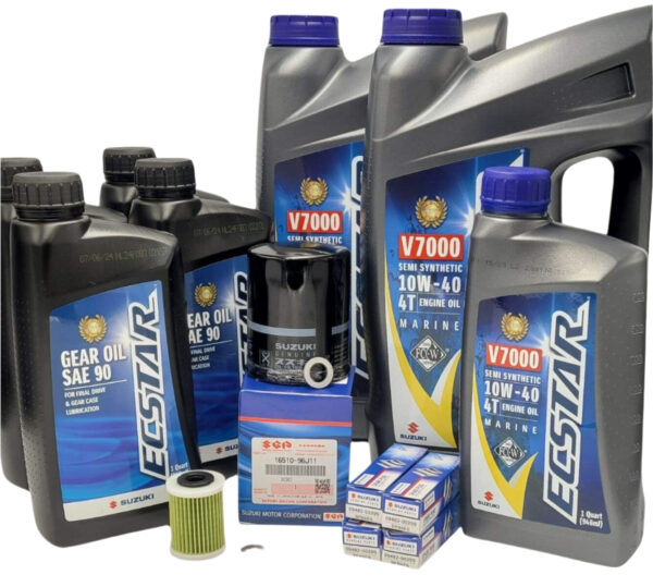 Suzuki Outboard -100 Hour- Complete Oil Change Kit - DF300(A)/300(B)