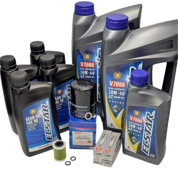 Suzuki Outboard -100 Hour- Complete Oil Change Kit - DF325(A)/350(A)