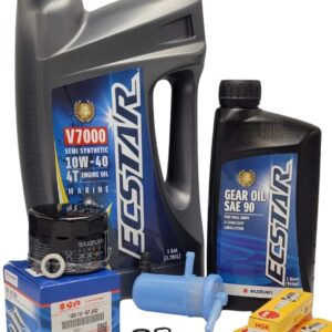Suzuki Outboard -100 Hour- Complete Oil Change Kit - DF40/50(A)