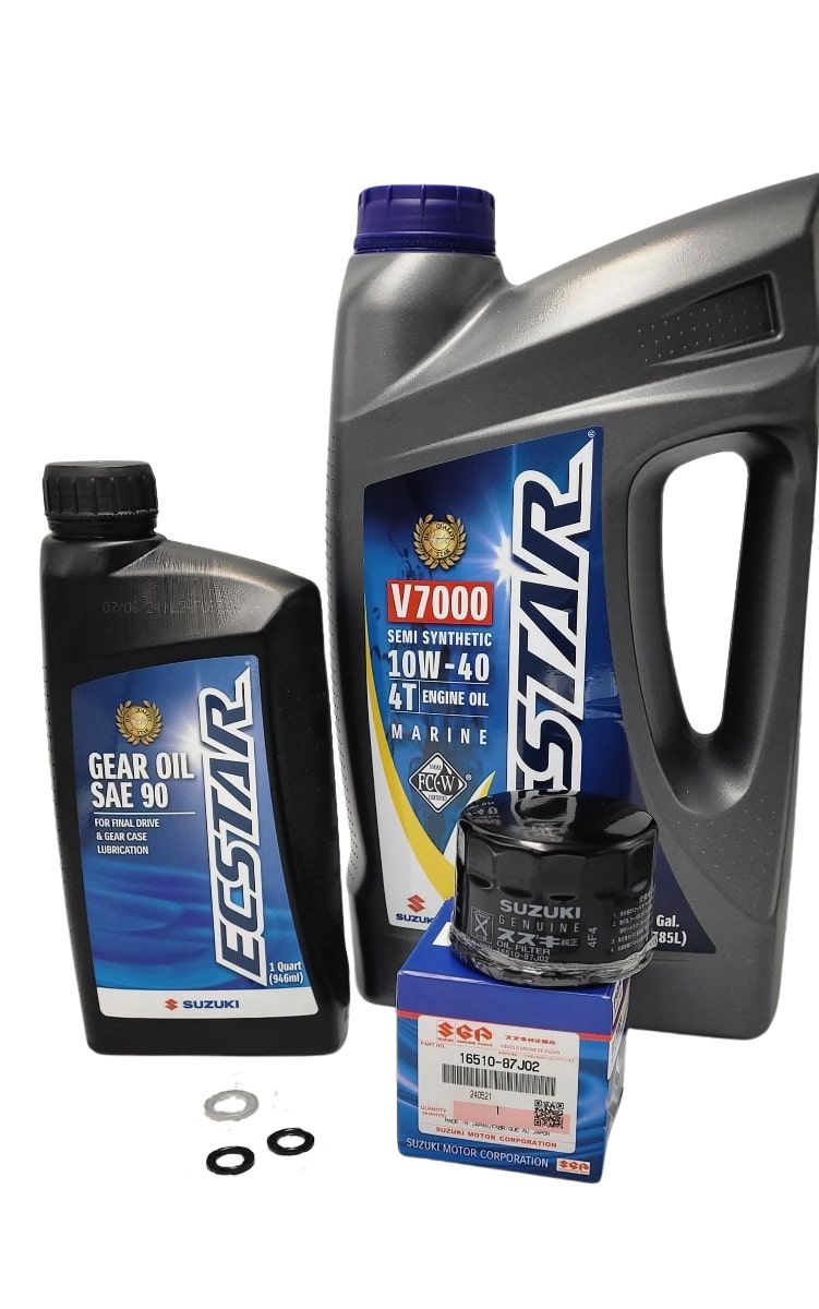 Suzuki Outboard Complete Oil Change Kit DF40/50A