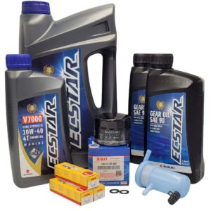 Suzuki Outboard -100 Hour- Complete Oil Change Kit 60A/70