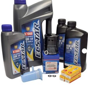 Suzuki Outboard -100 Hour- Complete Oil Change Kit - DF75/80A/90A