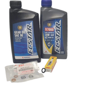 Suzuki Outboard - 100 Hour- Complete Oil Change Kit - DF2.5