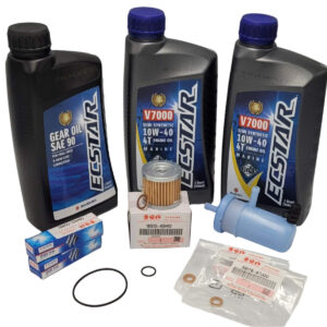 Suzuki Outboard - 100 Hour- Compete Oil Change Kit - DF9.9T/9.9TH/9.9B/15/15A/20A
